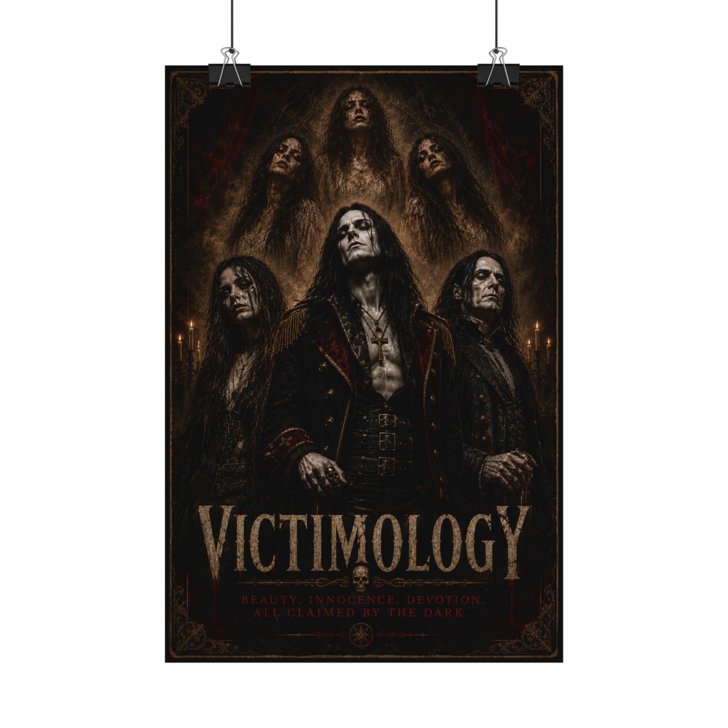 Victimology Satin Poster — Where It All Began