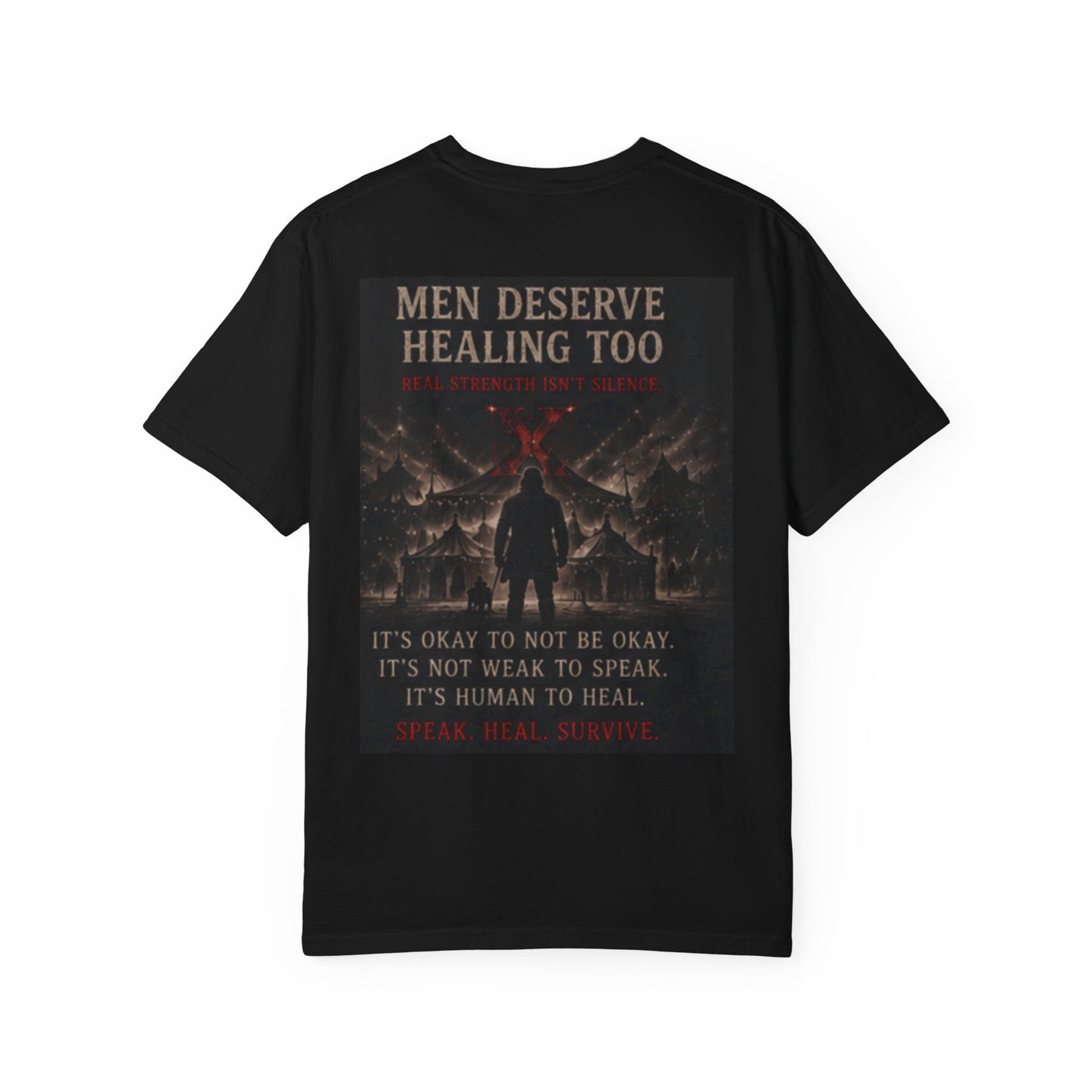 T-Shirt — “You Matter. Always.” Men Deserve Healing Too Mental Health Awareness Tee