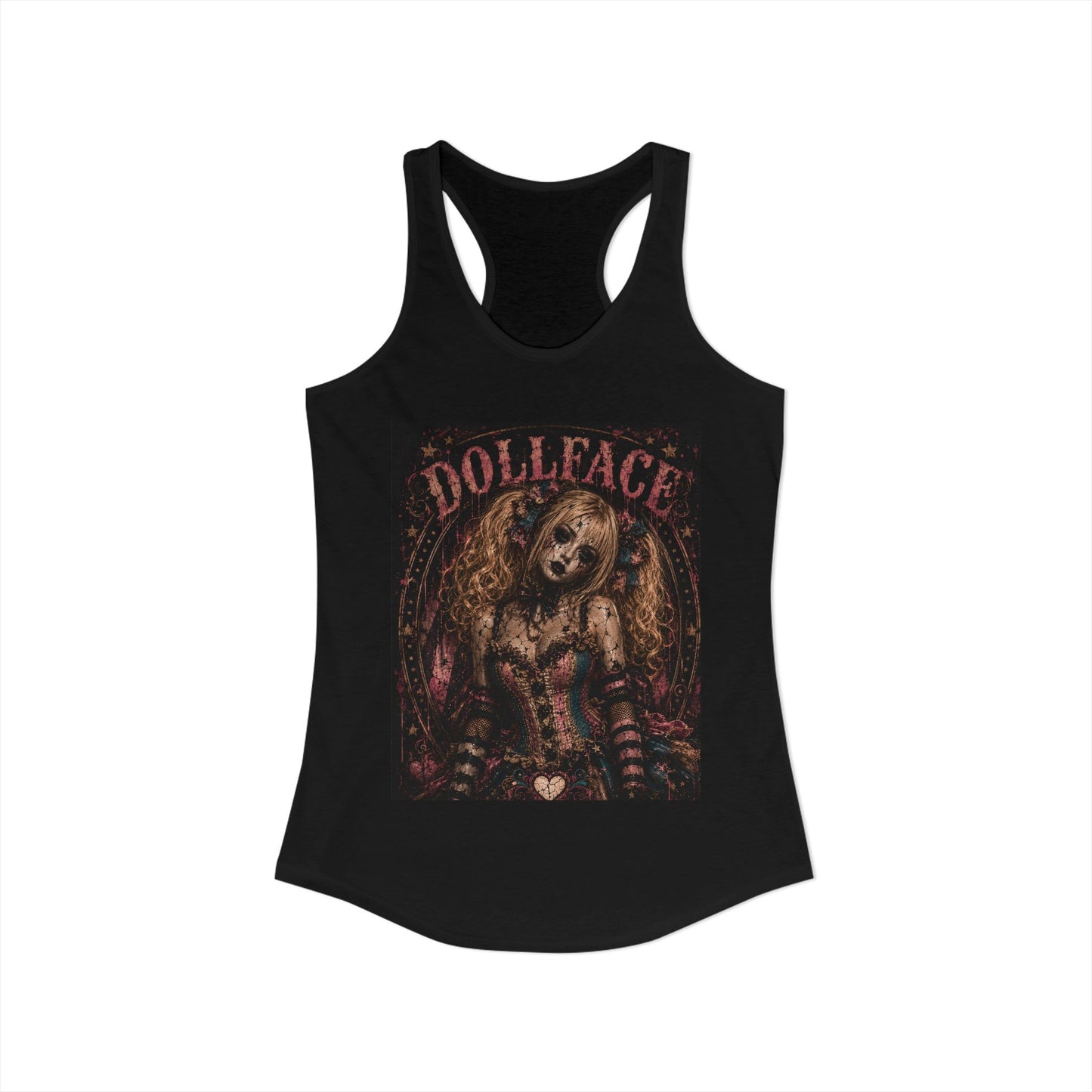 Women's DollFace Racerback Tank