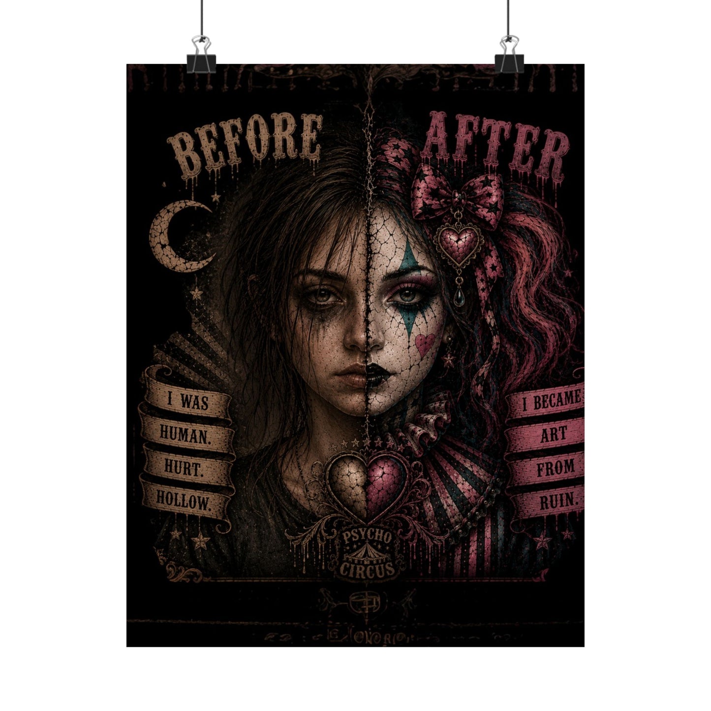 Satin Poster: DollFace/Patti Transformation