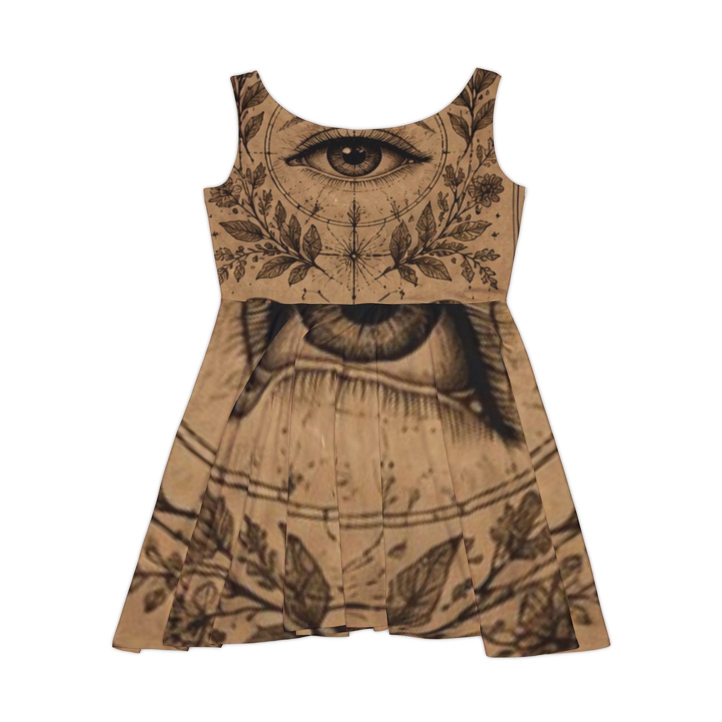 Mystic All-Seeing Eye Skater Dress