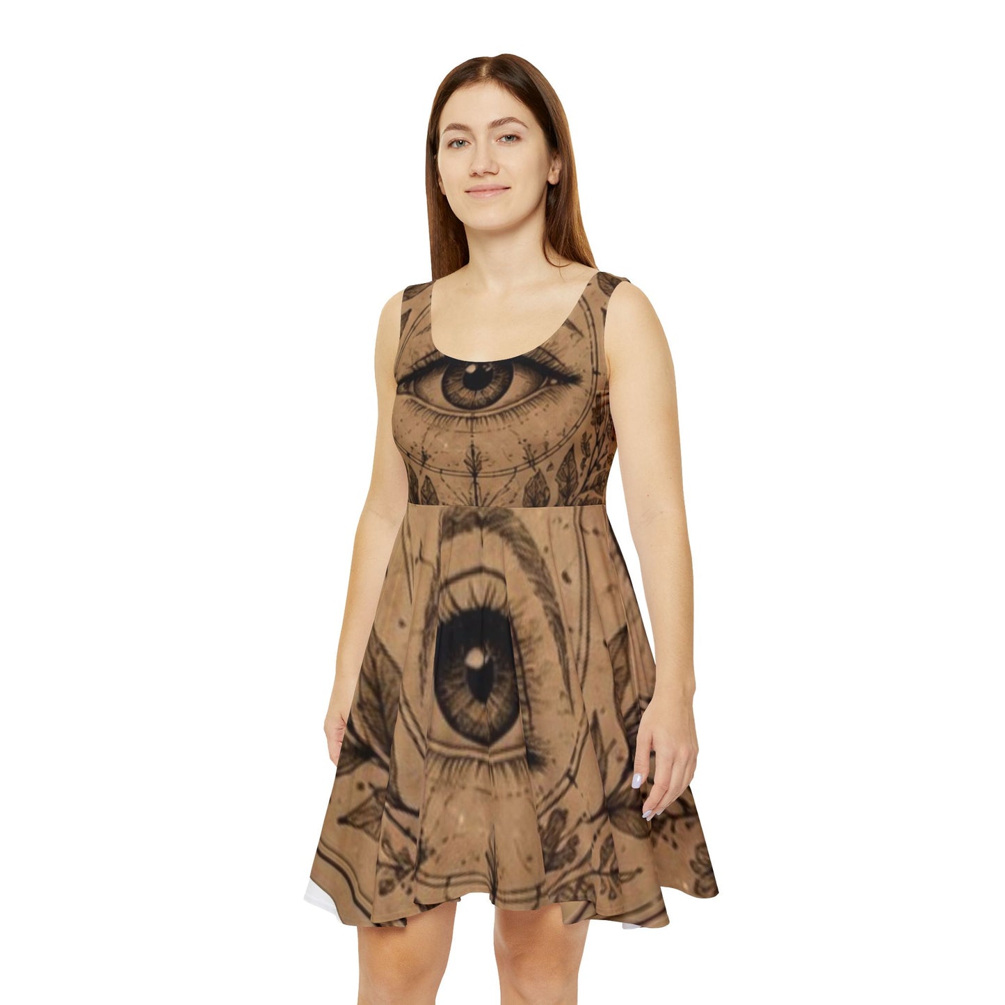 Mystic All-Seeing Eye Skater Dress