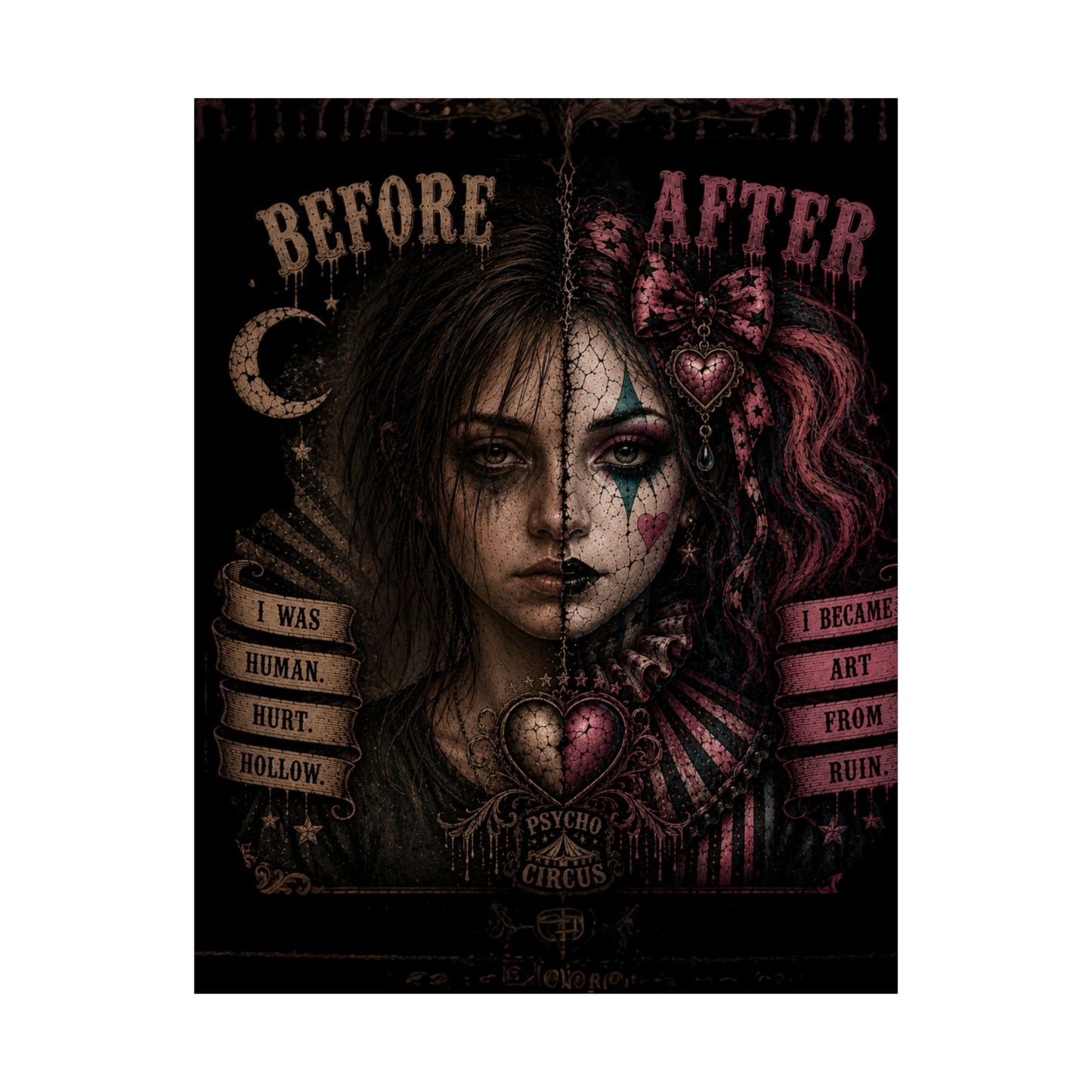 Satin Poster: DollFace/Patti Transformation