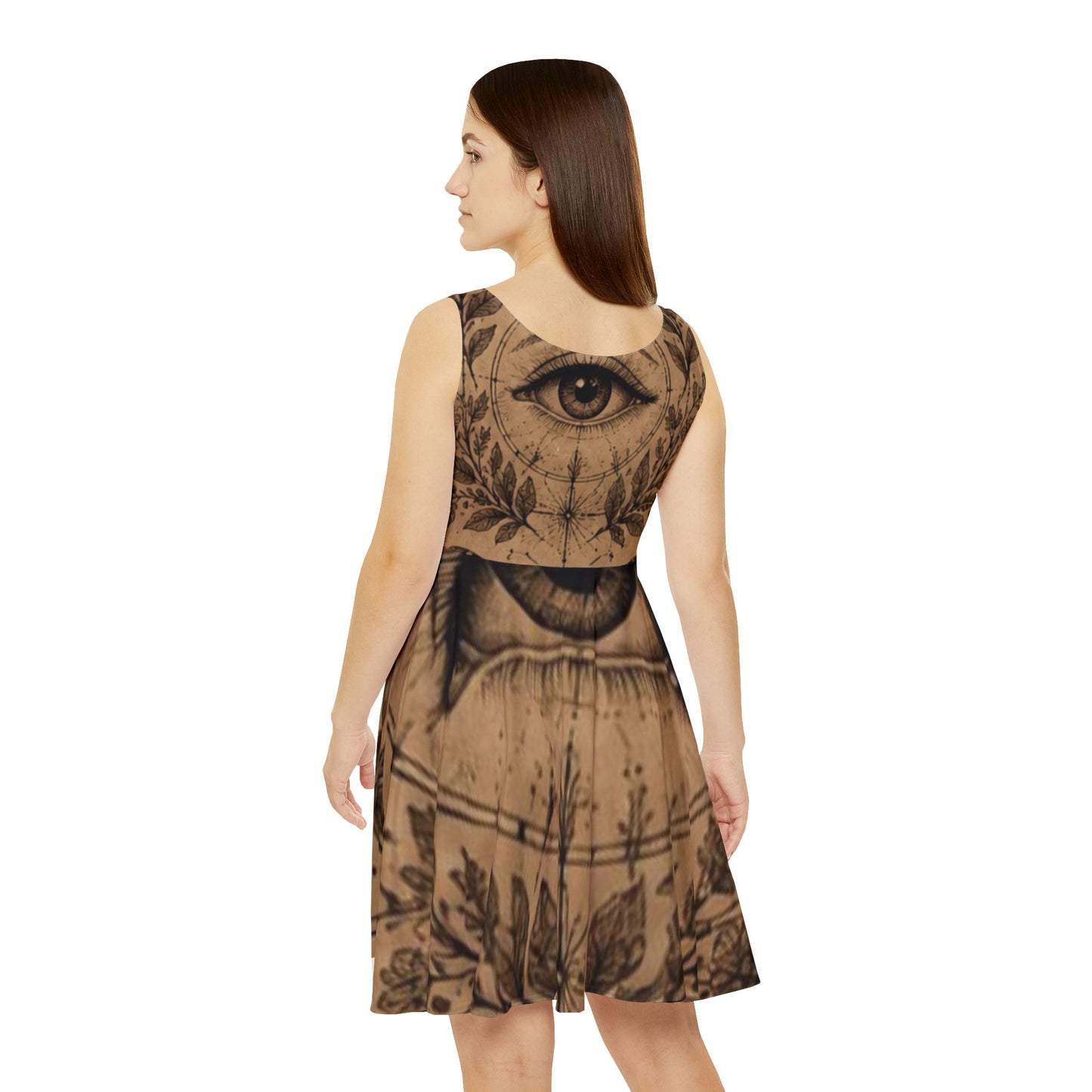 Mystic All-Seeing Eye Skater Dress