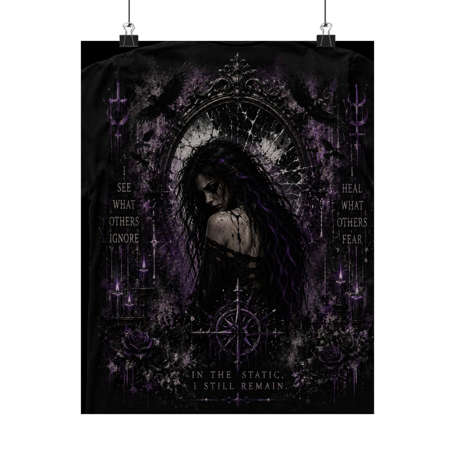 RoseBlack Static Poster