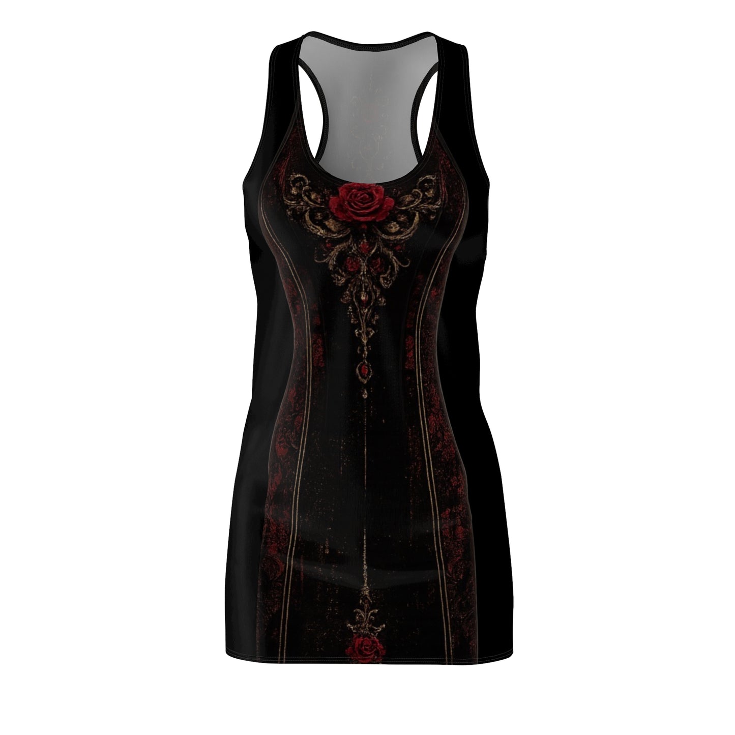 Women's Cut & Sew Racerback Dress (AOP)