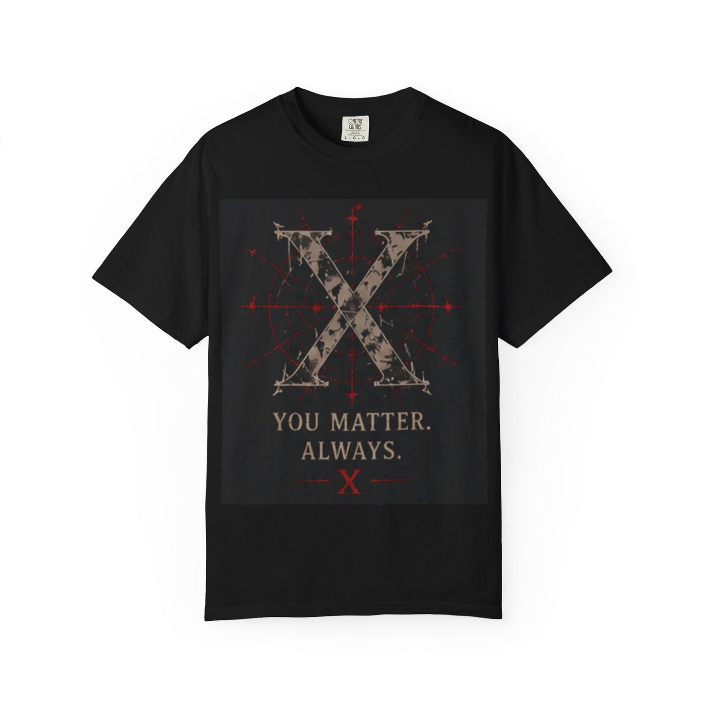 T-Shirt — “You Matter. Always.” Men Deserve Healing Too Mental Health Awareness Tee